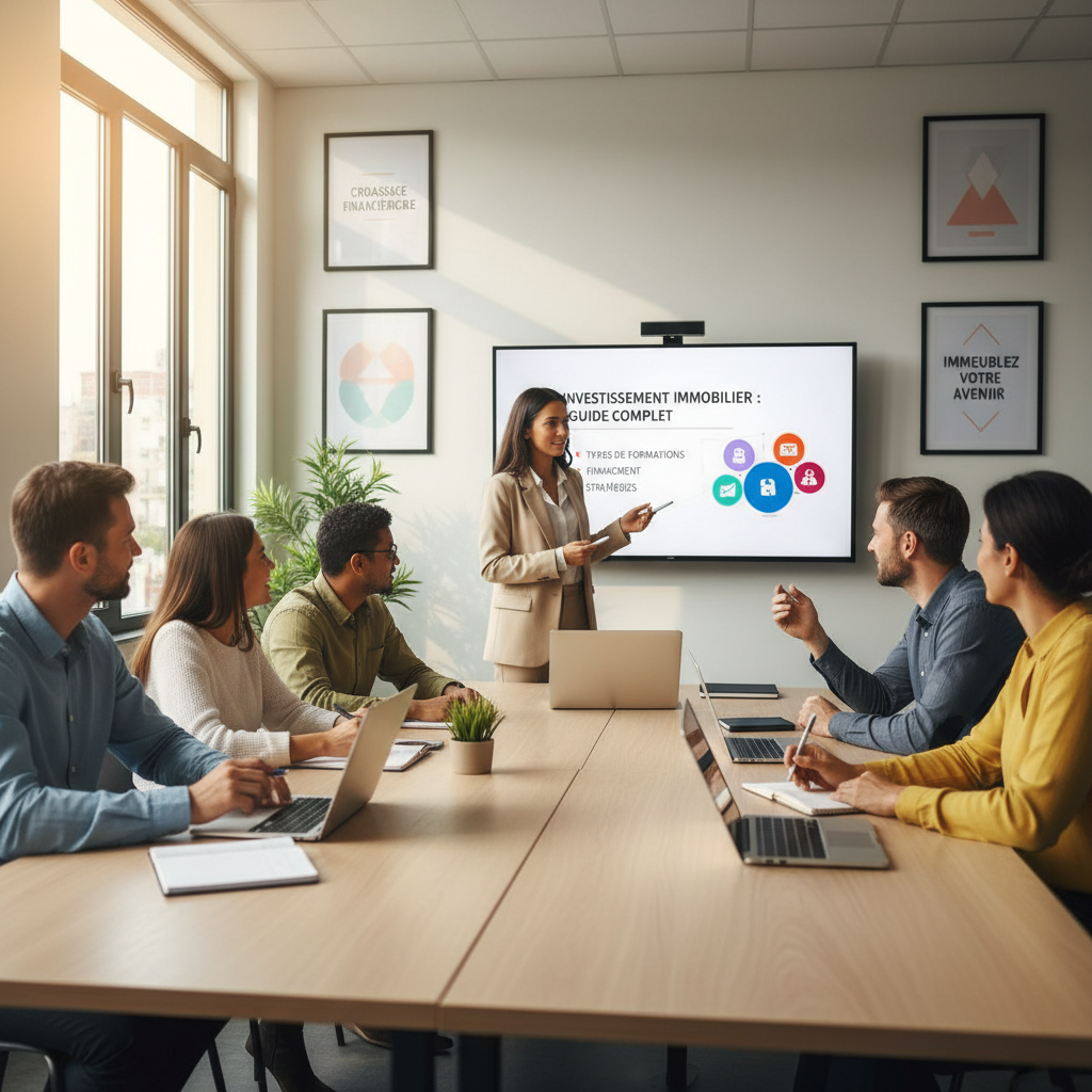 Formation investissement immobilier : guide complet pour débutants et experts