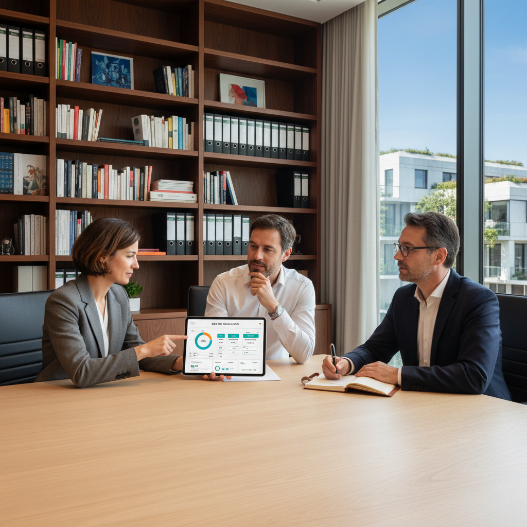 Simulateur de rendement SCPI ATF Conseil Finance pour investissement optimal